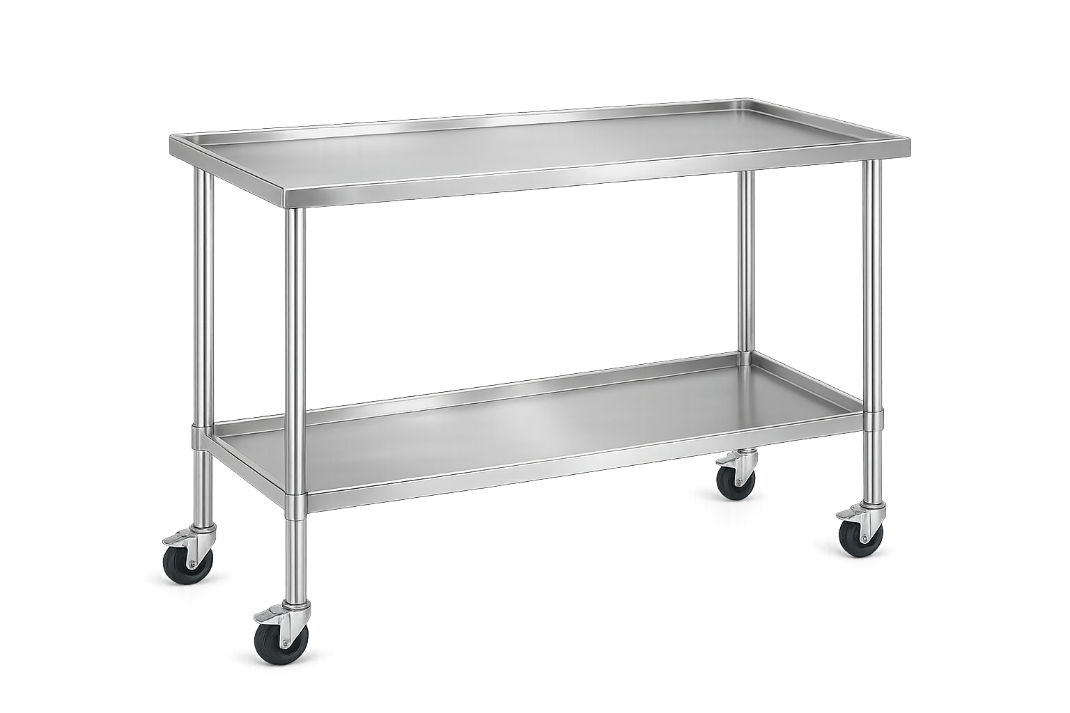 Masă instrumentar din inox - Mobilier medical - ROBENA TRADING