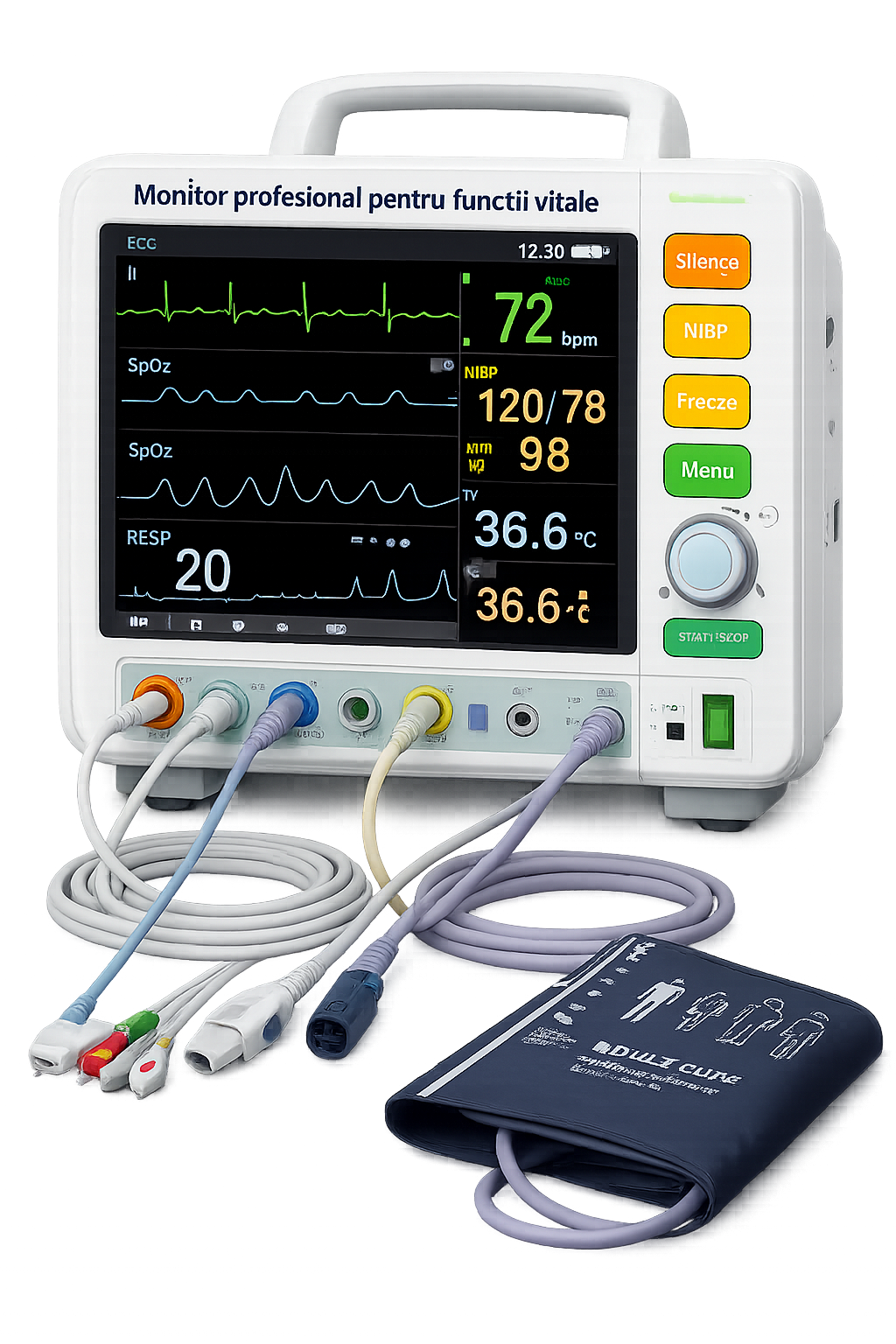 Monitor profesional pentru funcții vitale - Aparatură medicală - ROBENA TRADING